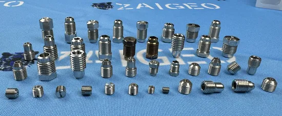 1/4, 3/8, 7/16, M3, M4, M5, M6, M8, M10 Waterjet Spray Washing Nozzle Spray Nozzle Waterjet Industrial Cleaning Nozzle Water Blasting Clean Nozzle